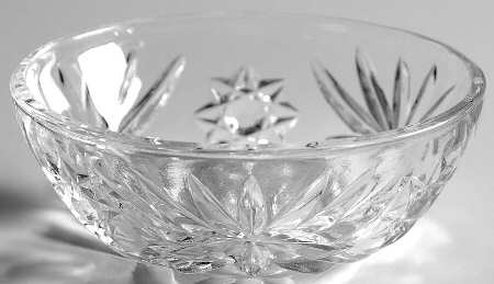 Prescut Clear Small Fruit Dessert Bowl by Anchor Hocking