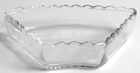 Prescut Clear Lazy Susan Side Dsih by Anchor Hocking