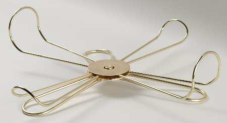 Prescut Clear Lazy Susan Metal Base by Anchor Hocking
