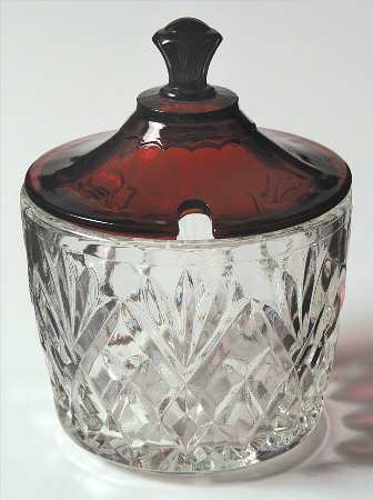 Prescut Clear Marmalade & Lid by Anchor Hocking
