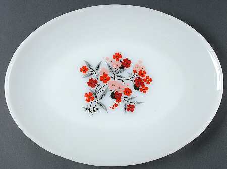 Primrose (Fire King) 12" Oval Platter