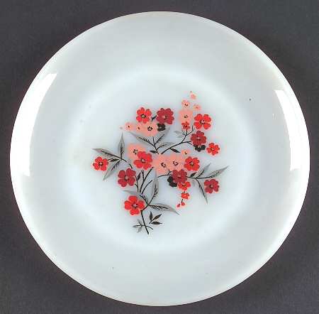 Primrose (Fire King) 7" Salad Plate by Anchor Hocking