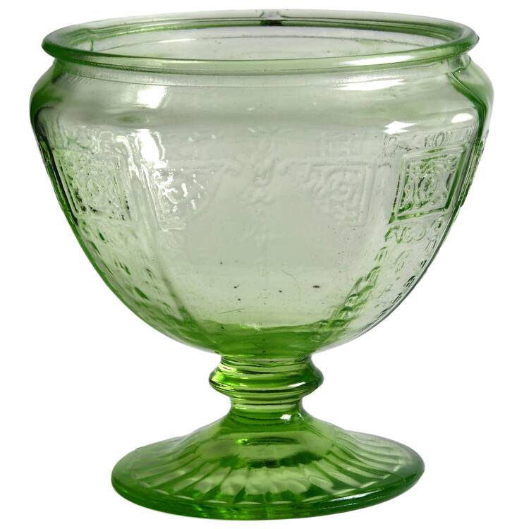 Princess Green Candy Jar No Lid