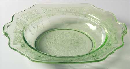 Princess Green Round Butter Dish No Lid