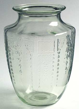 Princess Green 8" Flower Vase