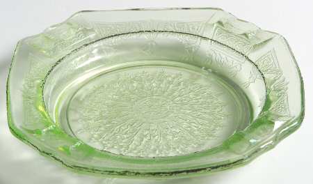 Princess Green Ashtray