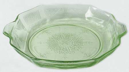 Princess Green 8" Octagonal Relish