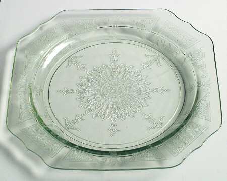 Princess Green 8" Salad Plate