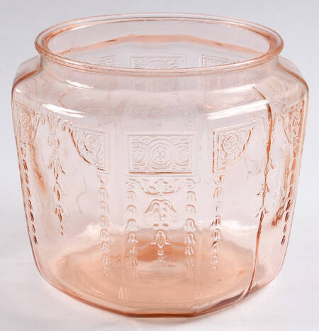 Princess Pink Cookie Jar No Lid