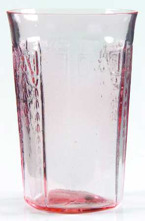 Princess Pink Flat Juice Glass