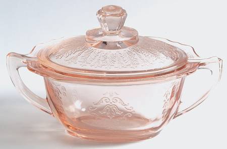 Princess Pink Sugar Bowl & Lid