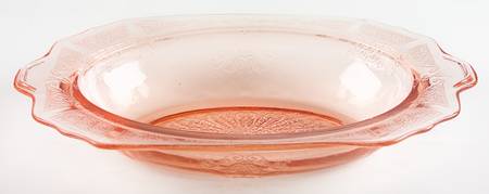 Princess Pink Oval Vegetable Bowl
