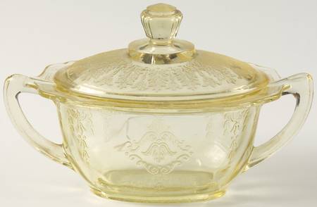 Princess Topaz Sugar Bowl & Lid