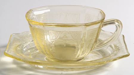 Princess Topaz Cup and Saucer, No Ring Bread & Butter Plate