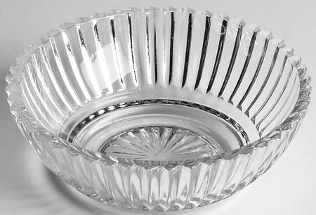 Queen Mary Clear 4" Small Fruit/Dessert Bowl