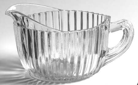 Queen Mary Clear Creamer