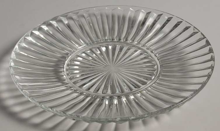 Queen Mary Clear Mayonnaise Underplate Only by Anchor Hocking