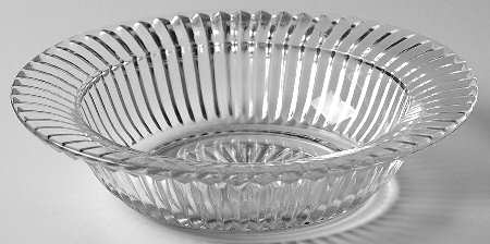 Queen Mary Clear Rimmed Cereal Bowl by Anchor Hocking