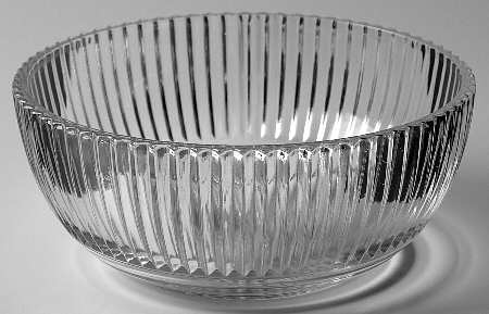 Queen Mary Clear Cereal Bowl