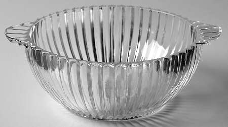 Queen Mary Clear Lugged Soup Bowl by Anchor Hocking