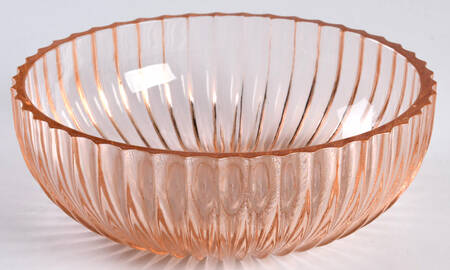 Queen Mary Pink 5" Nappy by Anchor Hocking