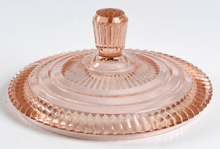 Queen Mary Pink Lid for Candy Jar