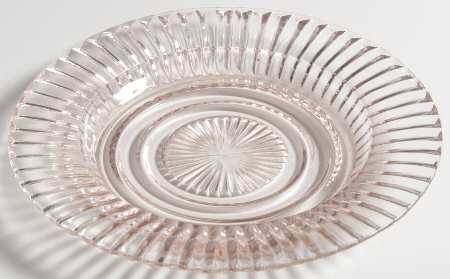 Queen Mary Pink Bread & Butter Plate by Anchor Hocking