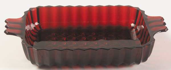 Royal Ruby 6" Rectangular Relish