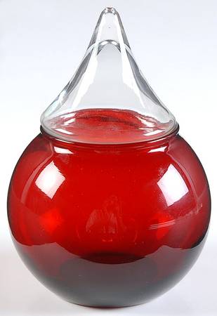 Royal Ruby Condiment Jar & Lid by Anchor Hocking