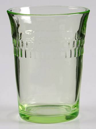 Roulette Green 9 Oz Flat Tumbler