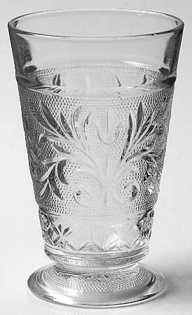 Sandwich Clear 9 Oz Footed Tumbler