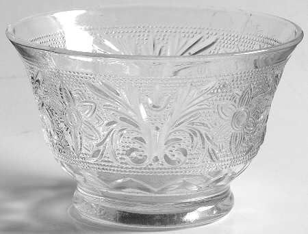 Sandwich Clear Custard Cup