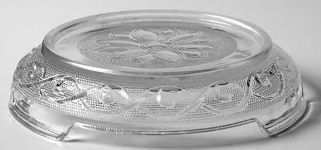 Sandwich Clear Punch Bowl Stand