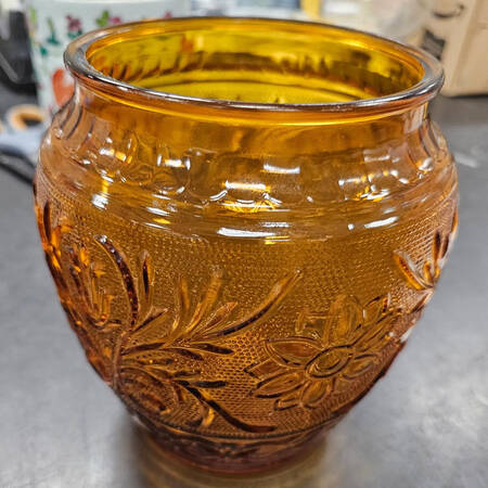 Sandwich Desert Gold Cookie Jar No Lid