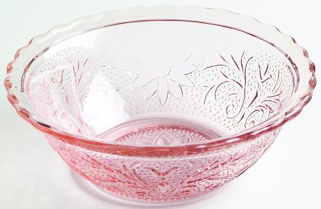 Sandwich Pink Small Crimped Bowl