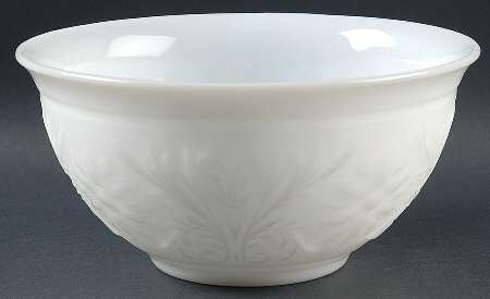 Sandwich White Punch Bowl