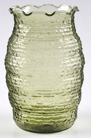 Soreno Avocado Green 7" Flower Vase