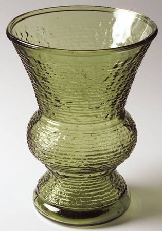 Soreno Avocado Green 10" Flower Vase