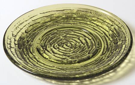 Soreno Avocado Green Saucer Only