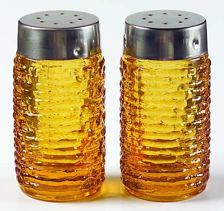 Soreno Gold Shaker Set w/Metal Lids