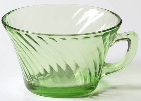 Spiral Green Cup Only