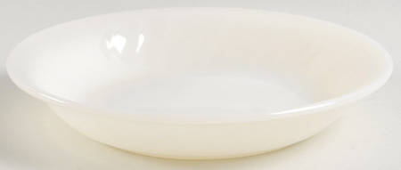 Swirl Anchor White (Smooth Edge) Coupe Soup Bowl