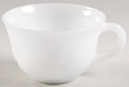 Swirl Anchor White (Smooth Edge) Cup Only