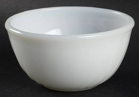 Swirl Anchor White (Smooth Edge) 5" Mixing Bowl