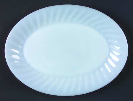Swirl Azur Ite Under 13" Platter