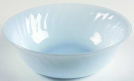 Swirl Azur Ite 8" Round Vegetable Bowl