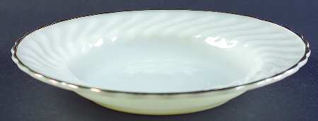 Swirl Golden Anniversary Rim Soup Bowl