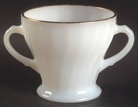 Golden Shell (Shell) Open Sugar by Anchor Hocking