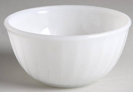 Swirl Ivory White 6" Mixing Bowl