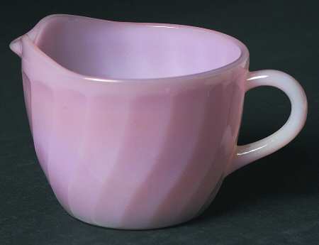 Swirl Pink Creamer by Anchor Hocking